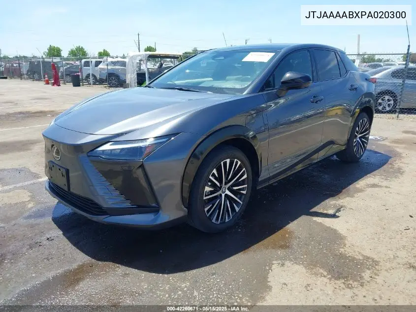 2023 Lexus Rz 450E Luxury VIN: JTJAAAABXPA020300 Lot: 42260671