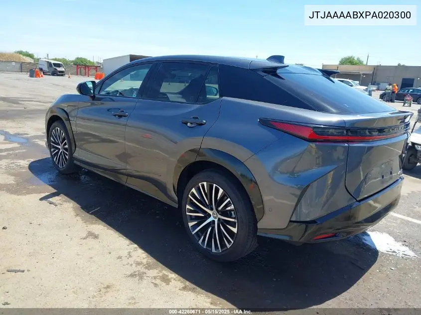 2023 Lexus Rz 450E Luxury VIN: JTJAAAABXPA020300 Lot: 42260671