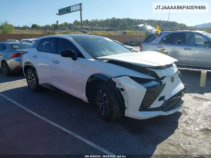 2023 Lexus Rz 450E Premium VIN: JTJAAAAB6PA009486 Lot: 42582332