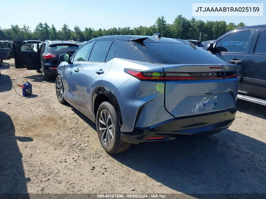 2024 Lexus Rz 450E Premium VIN: JTJAAAAB1RA025159 Lot: 40167896