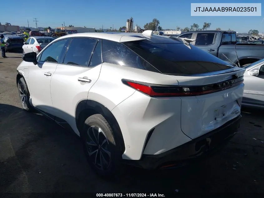 2024 Lexus Rz 450E Premium VIN: JTJAAAAB9RA023501 Lot: 40807673