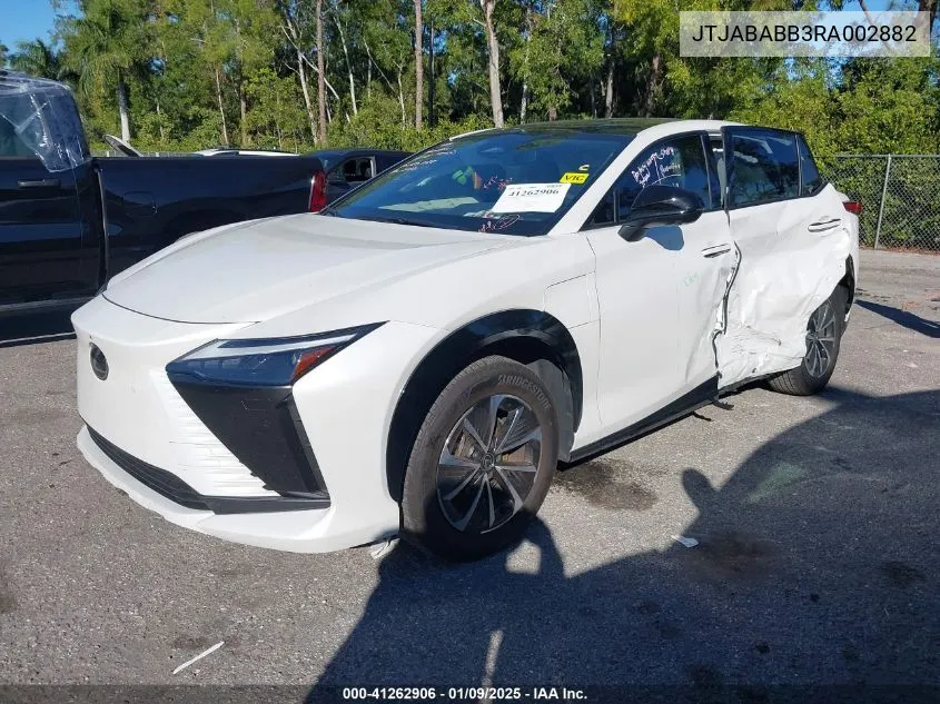 2024 Lexus Rz 300E Premium VIN: JTJABABB3RA002882 Lot: 41262906