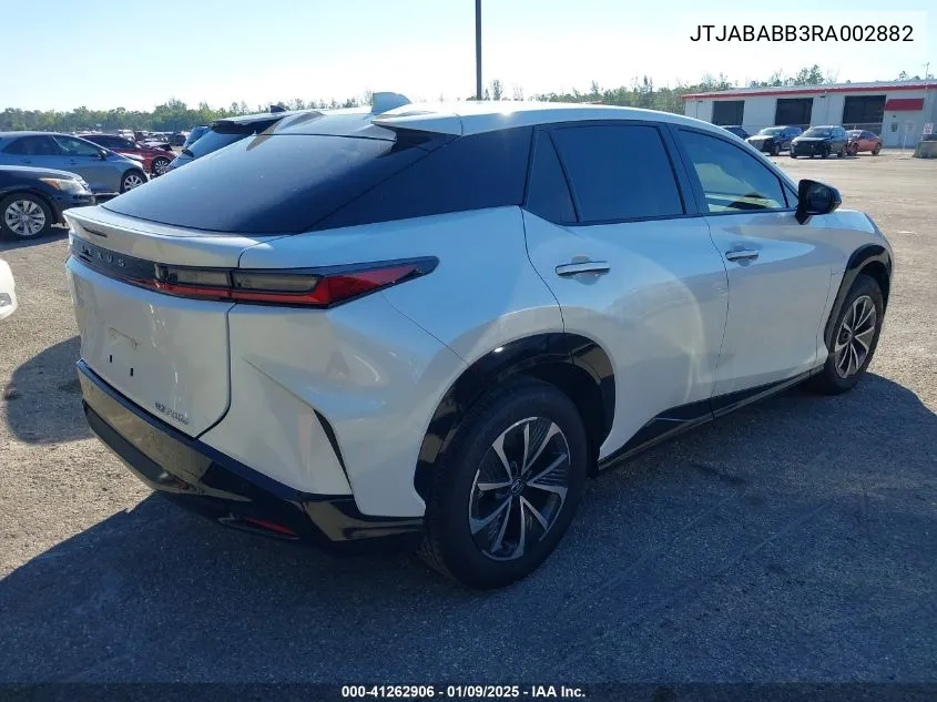 2024 Lexus Rz 300E Premium VIN: JTJABABB3RA002882 Lot: 41262906
