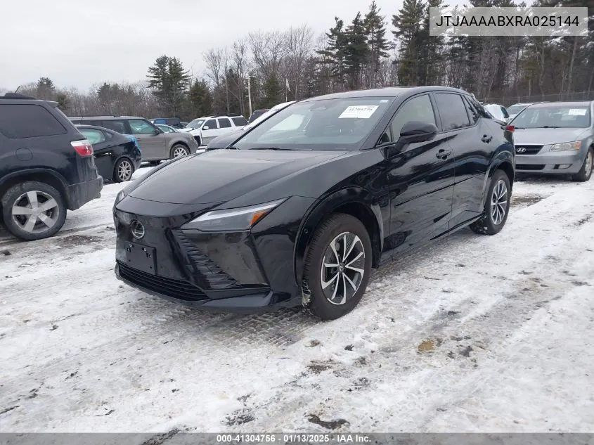 2024 Lexus Rz 450E Premium VIN: JTJAAAABXRA025144 Lot: 41304756