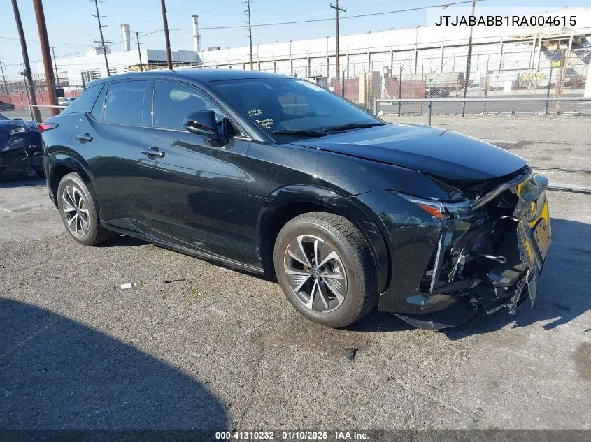 2024 Lexus Rz VIN: JTJABABB1RA004615 Lot: 41310232