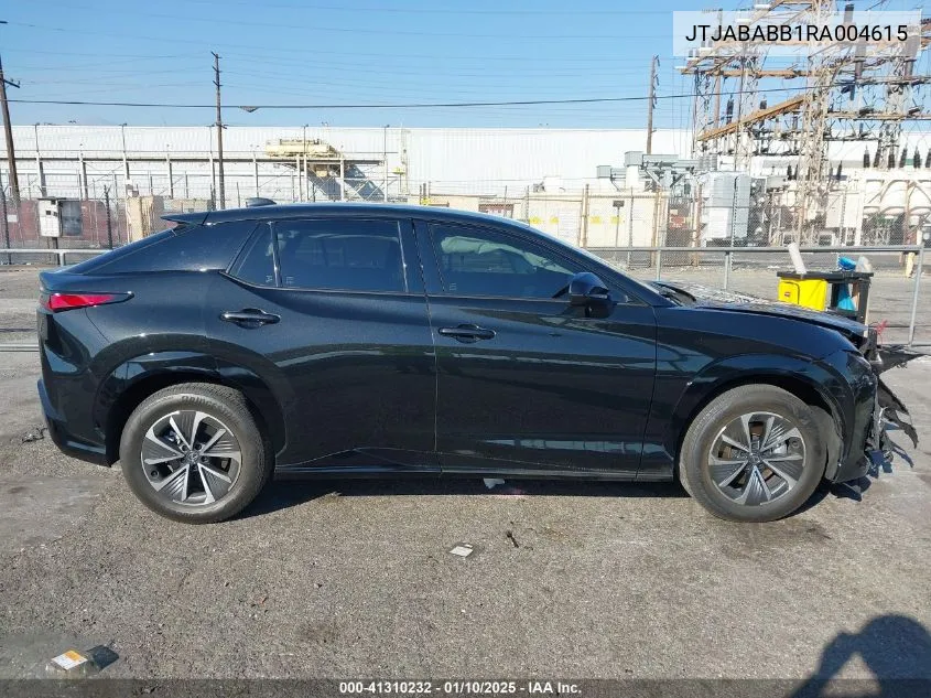 2024 Lexus Rz VIN: JTJABABB1RA004615 Lot: 41310232