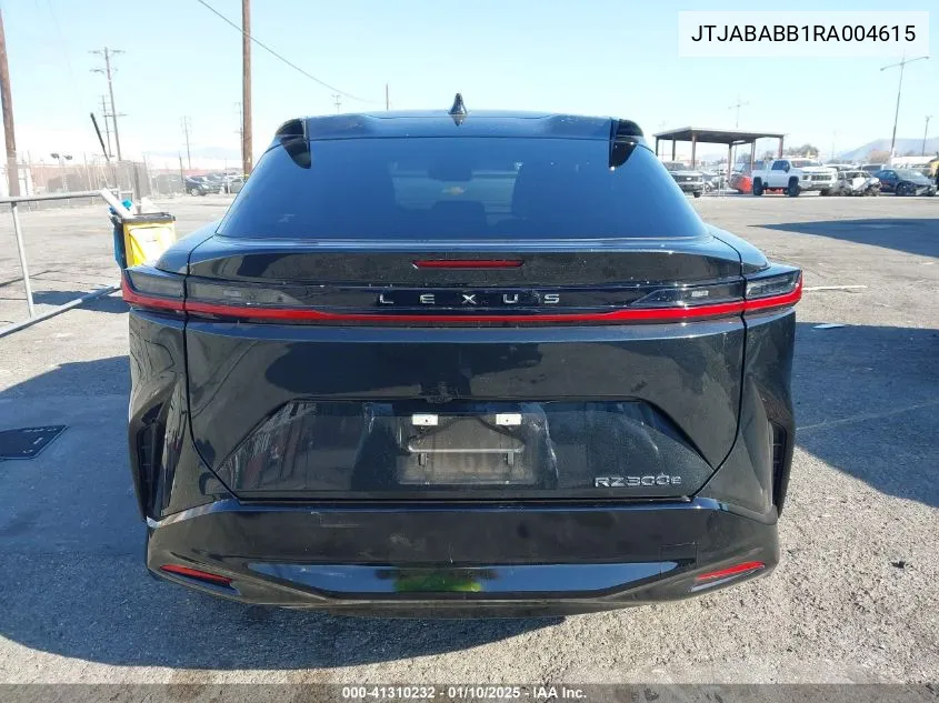 2024 Lexus Rz VIN: JTJABABB1RA004615 Lot: 41310232