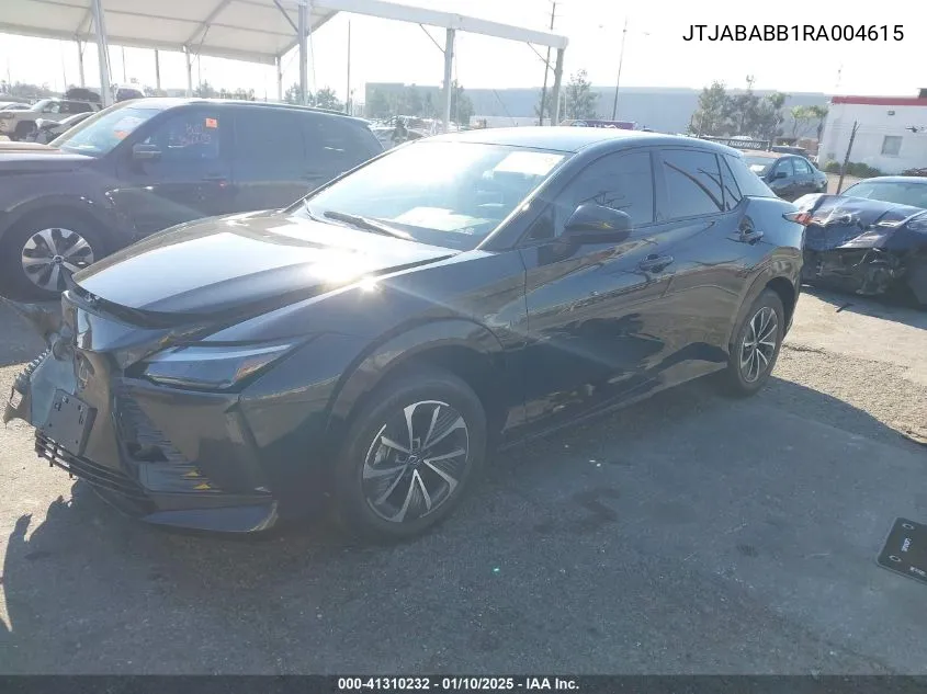 2024 Lexus Rz VIN: JTJABABB1RA004615 Lot: 41310232