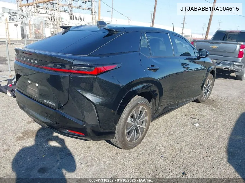 2024 Lexus Rz VIN: JTJABABB1RA004615 Lot: 41310232