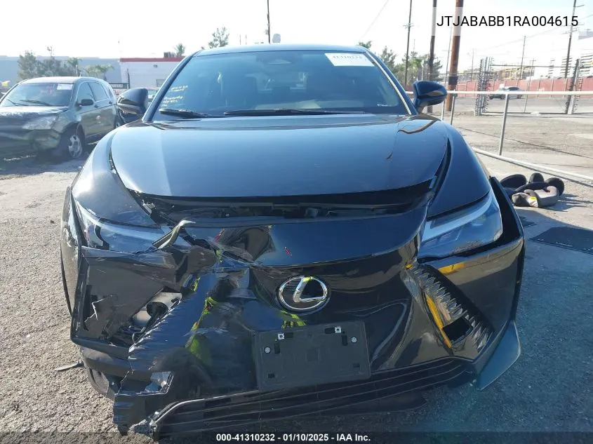 2024 Lexus Rz VIN: JTJABABB1RA004615 Lot: 41310232
