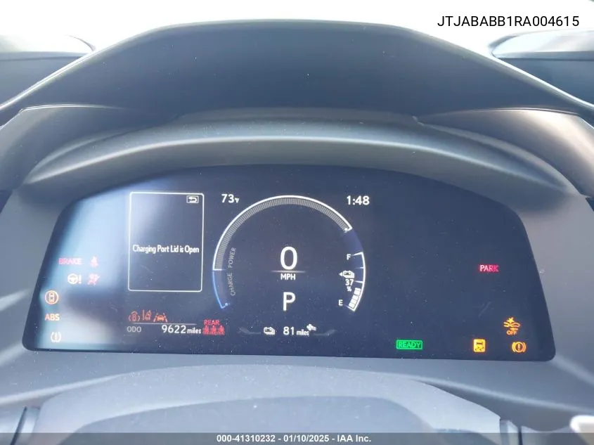 2024 Lexus Rz VIN: JTJABABB1RA004615 Lot: 41310232