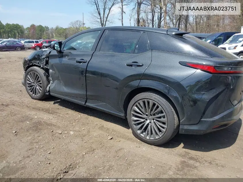 2024 Lexus Rz 450E Luxury VIN: JTJAAAABXRA023751 Lot: 42082320