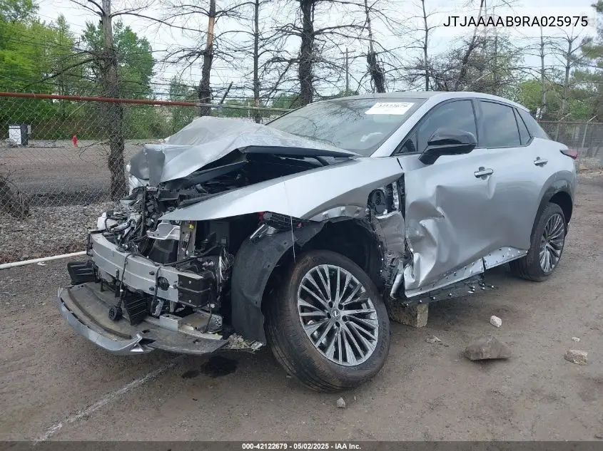 2024 Lexus Rz 450E Luxury VIN: JTJAAAAB9RA025975 Lot: 42122679