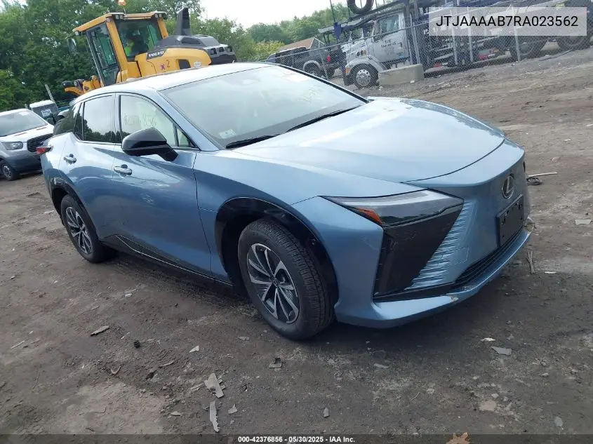 2024 Lexus Rz 450E Premium VIN: JTJAAAAB7RA023562 Lot: 42376856