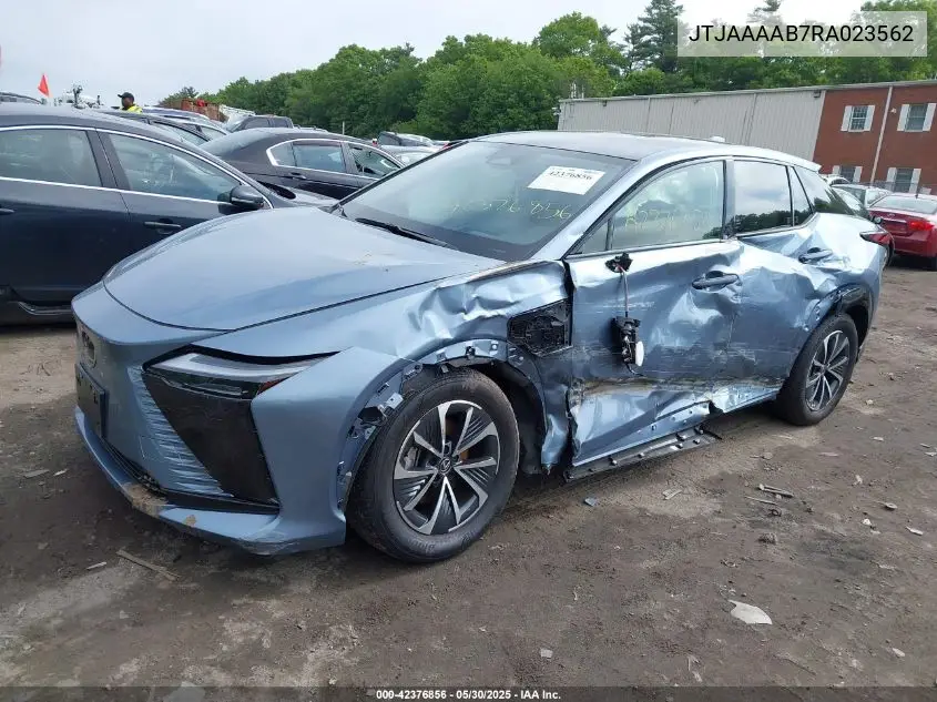 2024 Lexus Rz 450E Premium VIN: JTJAAAAB7RA023562 Lot: 42376856