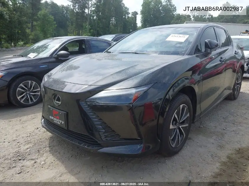 2024 Lexus Rz 300E Premium VIN: JTJABABB6RA002987 Lot: 42613621