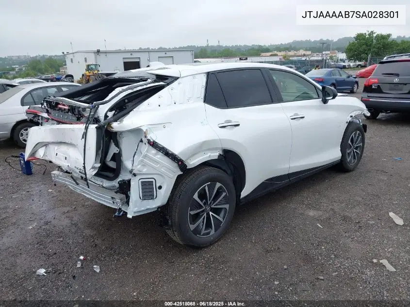 2025 Lexus Rz 450E Premium VIN: JTJAAAAB7SA028301 Lot: 42518068