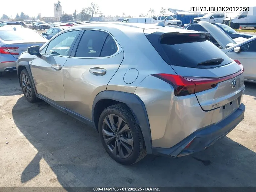 2019 Lexus Ux 200 F Sport VIN: JTHY3JBH3K2012250 Lot: 41461785