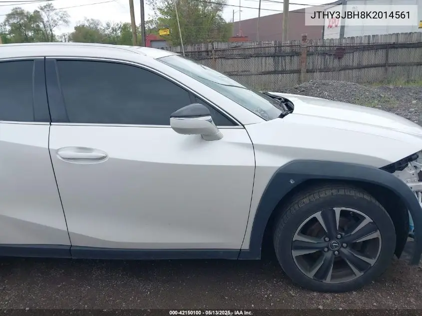 2019 Lexus Ux 200 VIN: JTHY3JBH8K2014561 Lot: 42150100
