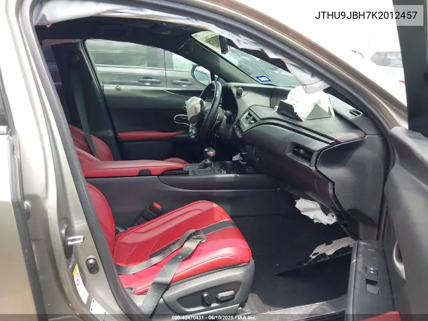 2019 Lexus Ux 250H F Sport VIN: JTHU9JBH7K2012457 Lot: 42470431