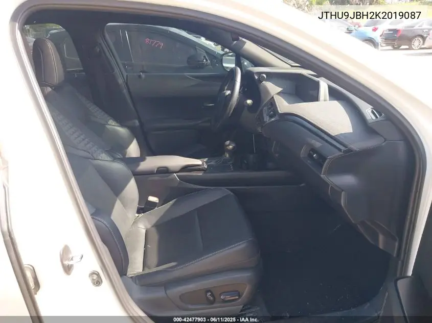 2019 Lexus Ux 250H VIN: JTHU9JBH2K2019087 Lot: 42477903