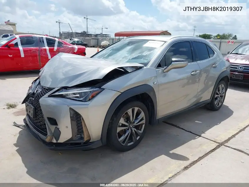 2019 Lexus Ux 200 F Sport VIN: JTHY3JBH8K2019307 Lot: 42553363