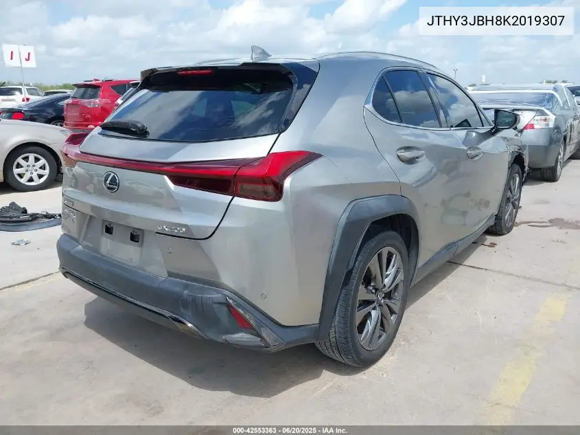 2019 Lexus Ux 200 F Sport VIN: JTHY3JBH8K2019307 Lot: 42553363