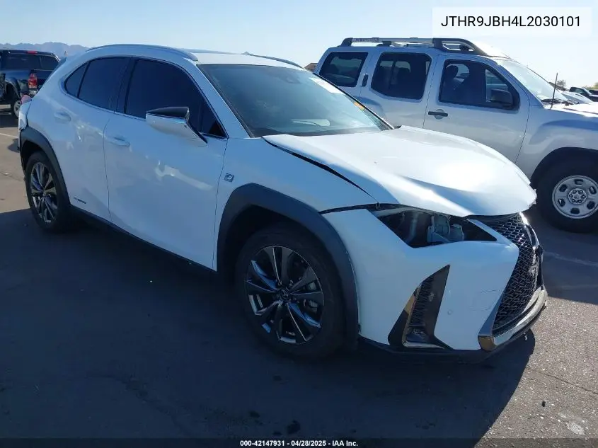 2020 Lexus Ux 250H F Sport VIN: JTHR9JBH4L2030101 Lot: 42147931