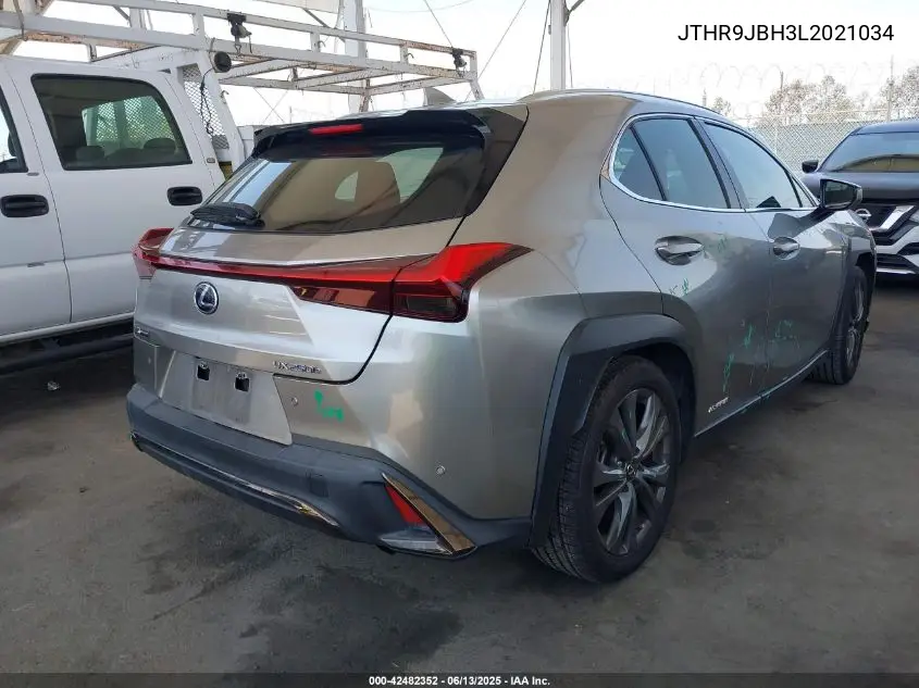 2020 Lexus Ux 250H F Sport VIN: JTHR9JBH3L2021034 Lot: 42482352