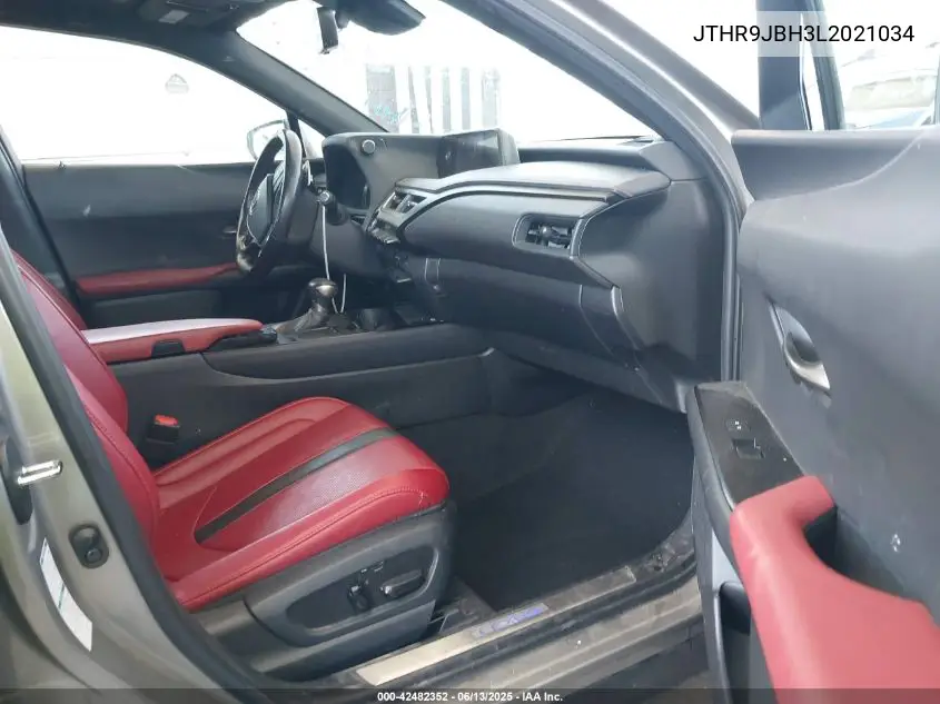 2020 Lexus Ux 250H F Sport VIN: JTHR9JBH3L2021034 Lot: 42482352