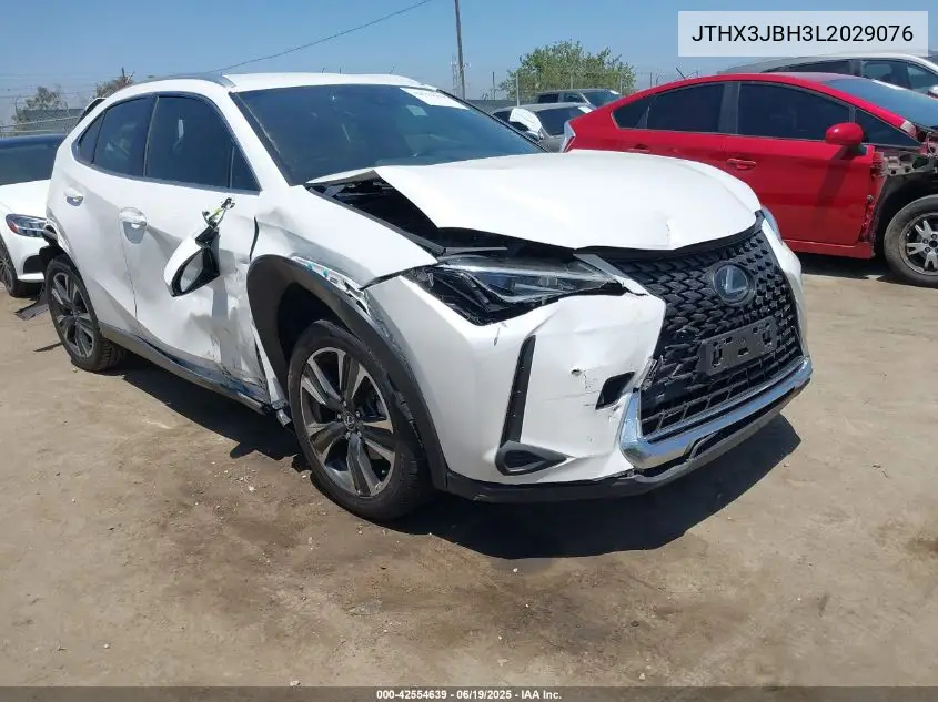 2020 Lexus Ux 200 VIN: JTHX3JBH3L2029076 Lot: 42554639