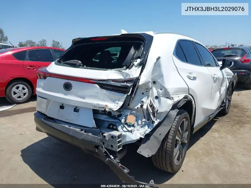 2020 Lexus Ux 200 VIN: JTHX3JBH3L2029076 Lot: 42554639