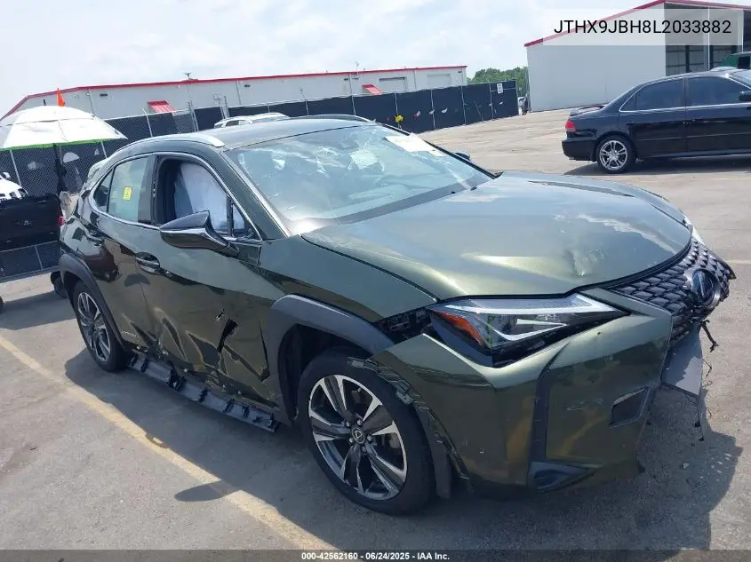 2020 Lexus Ux 250H VIN: JTHX9JBH8L2033882 Lot: 42562160