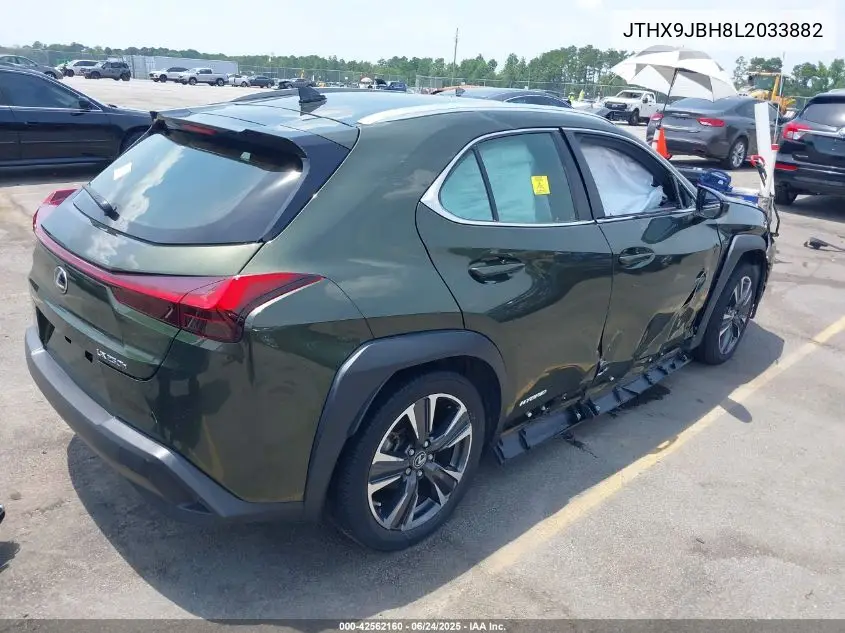 2020 Lexus Ux 250H VIN: JTHX9JBH8L2033882 Lot: 42562160