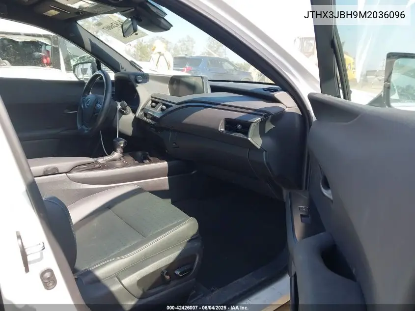 2021 Lexus Ux 200 VIN: JTHX3JBH9M2036096 Lot: 42426007