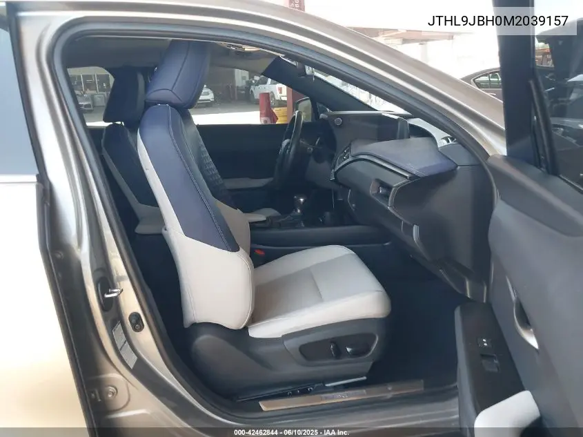 2021 Lexus Ux 250H Luxury VIN: JTHL9JBH0M2039157 Lot: 42462844