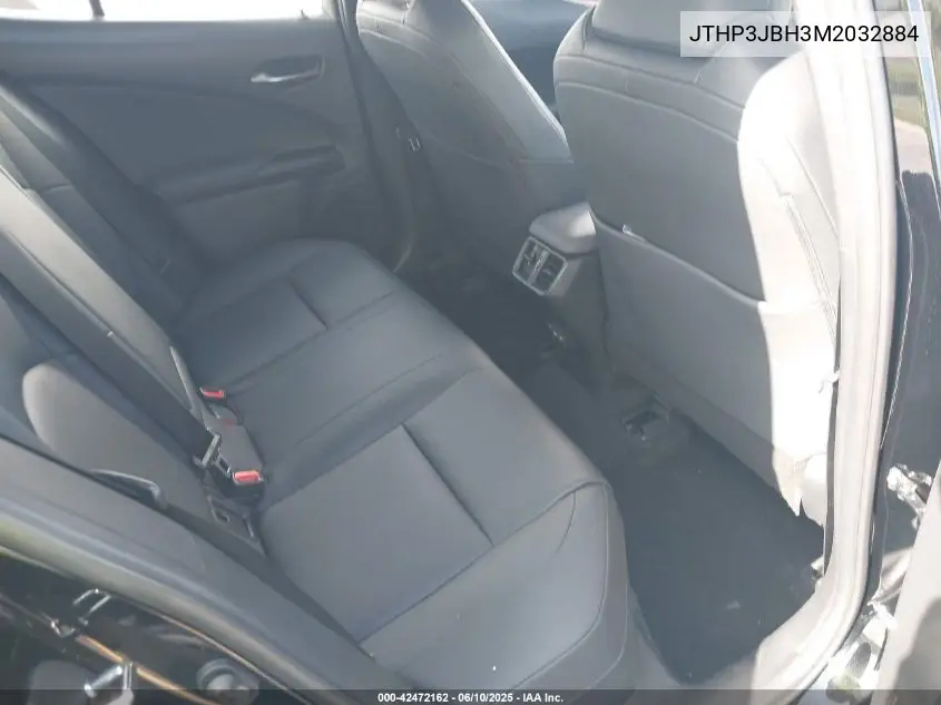 2021 Lexus Ux 200 VIN: JTHP3JBH3M2032884 Lot: 42472162