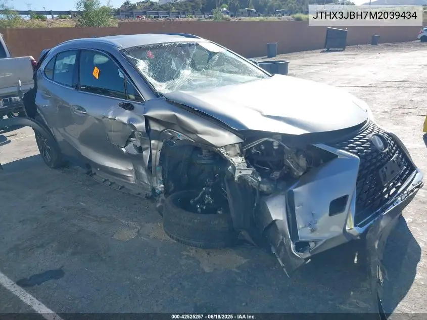 2021 Lexus Ux 200 VIN: JTHX3JBH7M2039434 Lot: 42525257