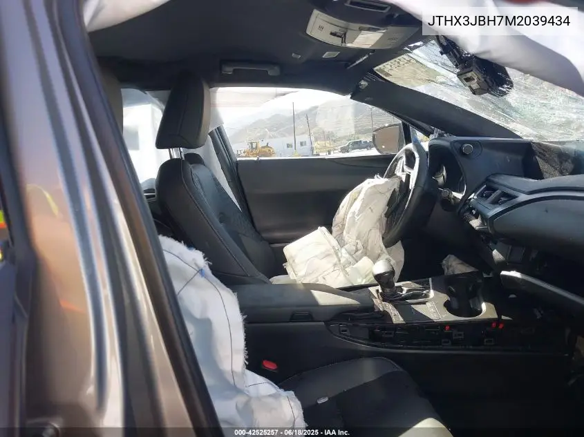 2021 Lexus Ux 200 VIN: JTHX3JBH7M2039434 Lot: 42525257