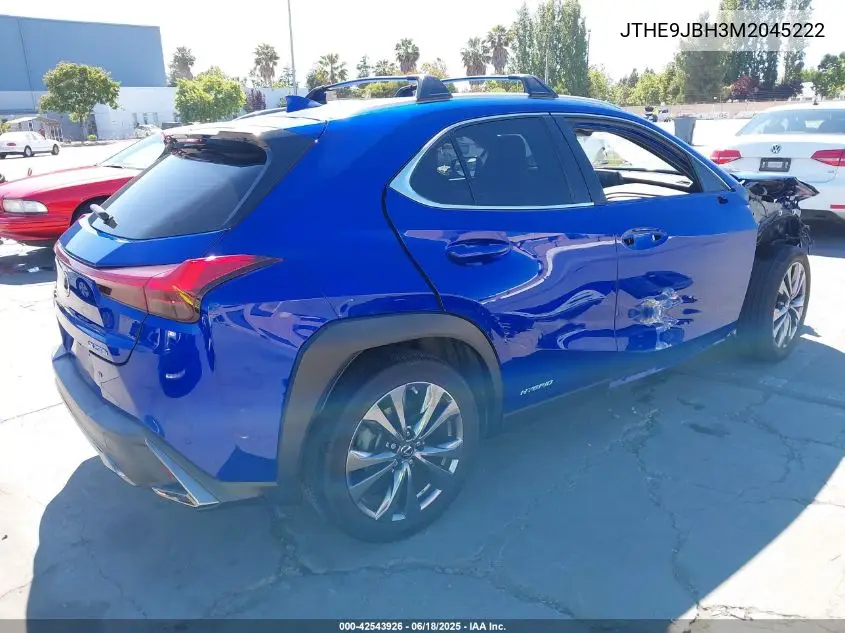 2021 Lexus Ux 250H F Sport VIN: JTHE9JBH3M2045222 Lot: 42543926