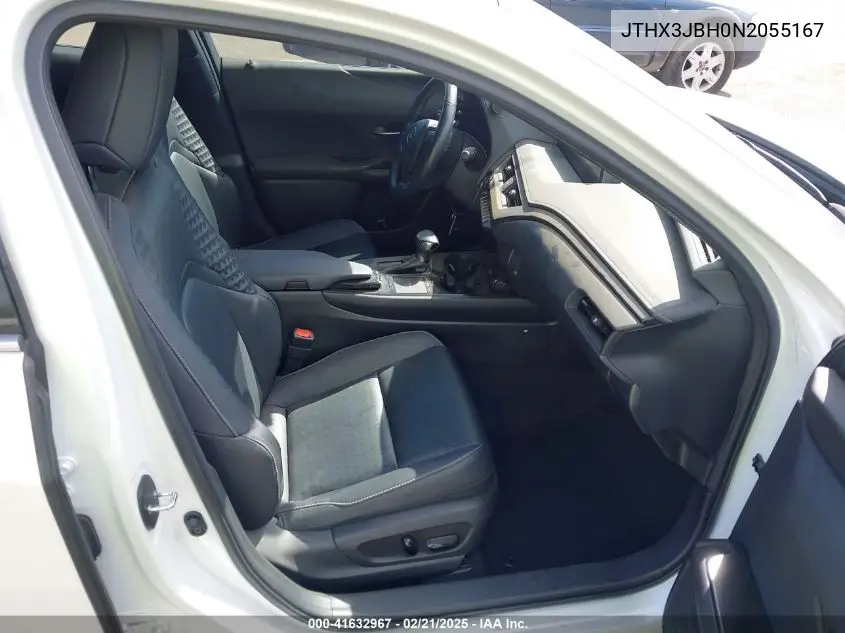 2022 Lexus Ux 200 VIN: JTHX3JBH0N2055167 Lot: 41632967