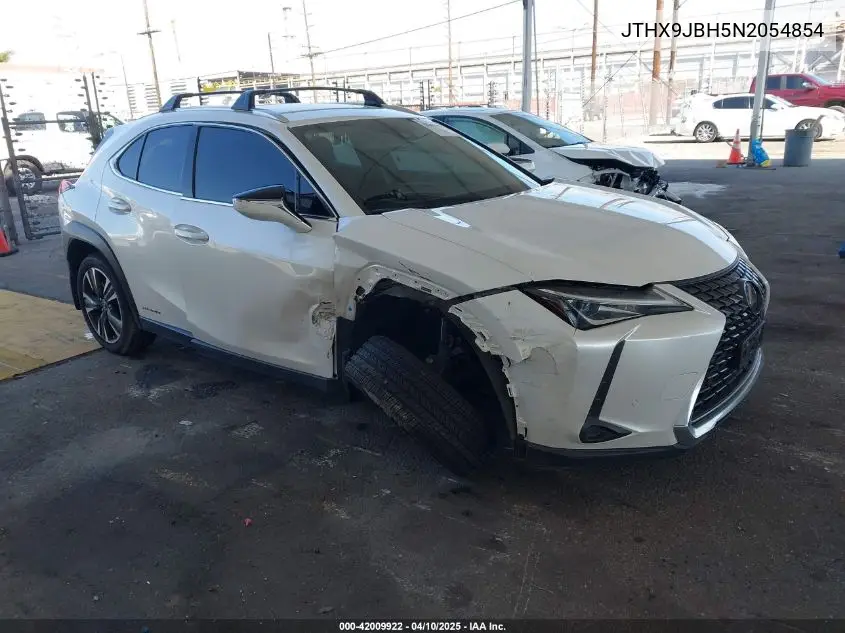 2022 Lexus Ux 250H VIN: JTHX9JBH5N2054854 Lot: 42009922