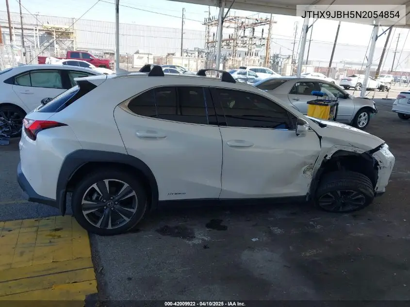 2022 Lexus Ux 250H VIN: JTHX9JBH5N2054854 Lot: 42009922