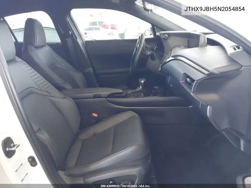 2022 Lexus Ux 250H VIN: JTHX9JBH5N2054854 Lot: 42009922