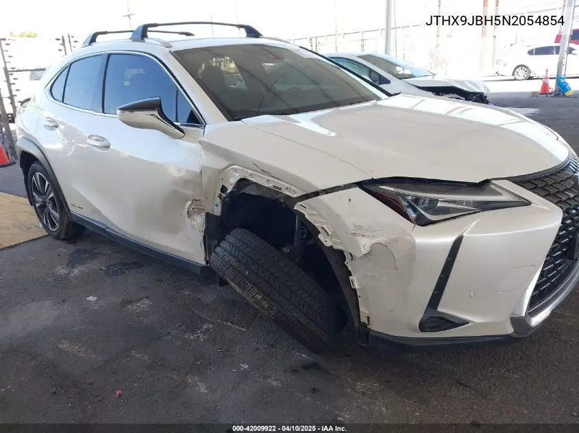 2022 Lexus Ux 250H VIN: JTHX9JBH5N2054854 Lot: 42009922
