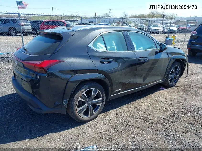 2022 Lexus Ux 250H VIN: JTHP9JBH3N2054478 Lot: 42060342