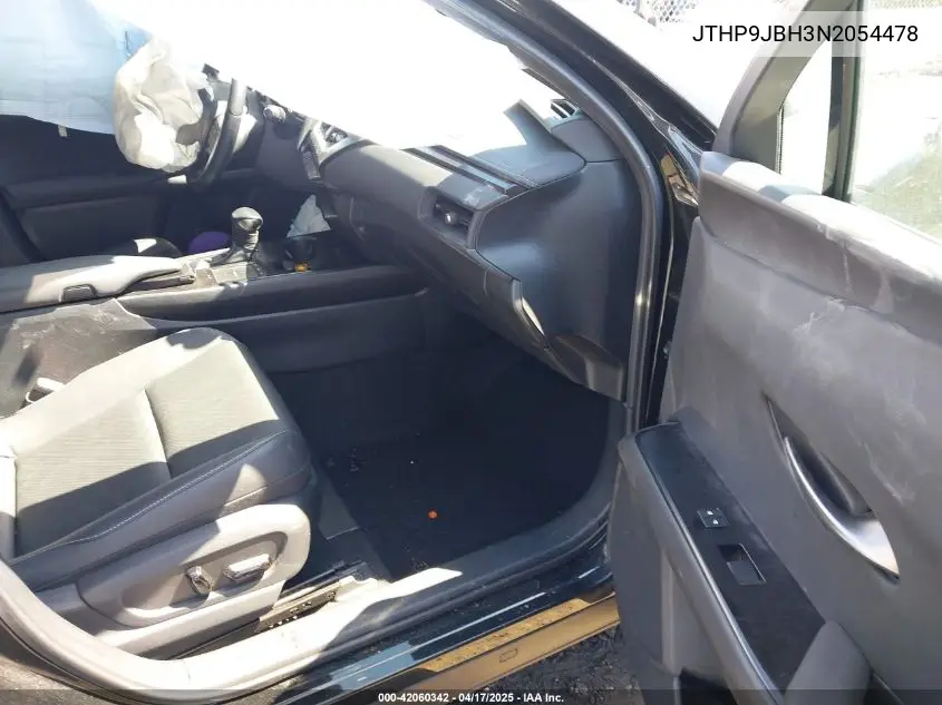 2022 Lexus Ux 250H VIN: JTHP9JBH3N2054478 Lot: 42060342