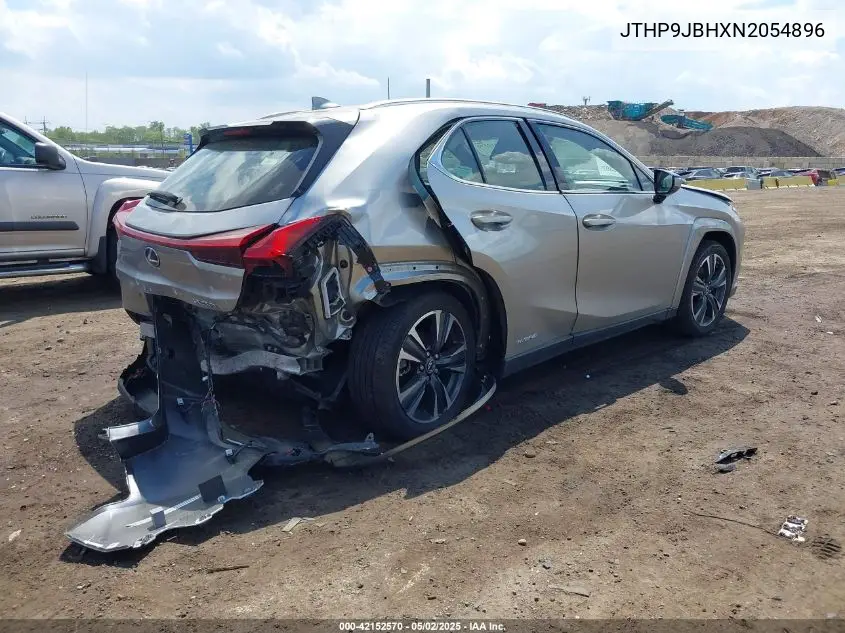 2022 Lexus Ux 250H VIN: JTHP9JBHXN2054896 Lot: 42152570