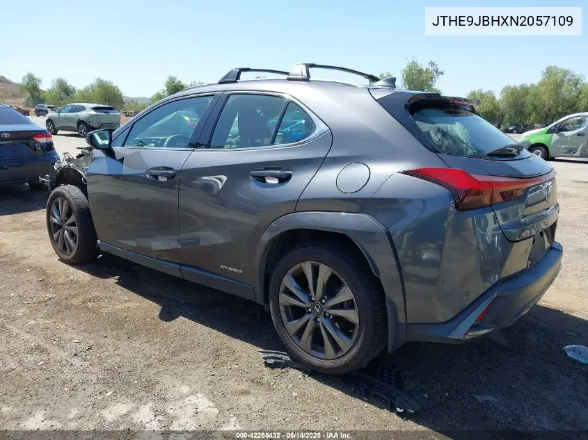 2022 Lexus Ux 250H F Sport VIN: JTHE9JBHXN2057109 Lot: 42265432
