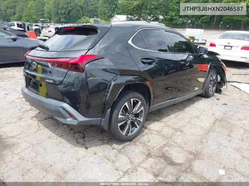 2022 Lexus Ux 200 Base/200 F Sport/200 Luxury VIN: JTHP3JBHXN2046587 Lot: 42378996
